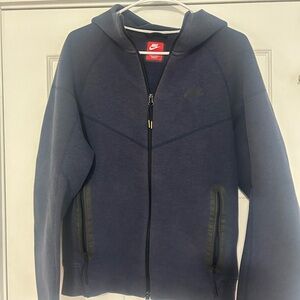Nike Tech Men’s Navy Blue Hoodie Jacket
